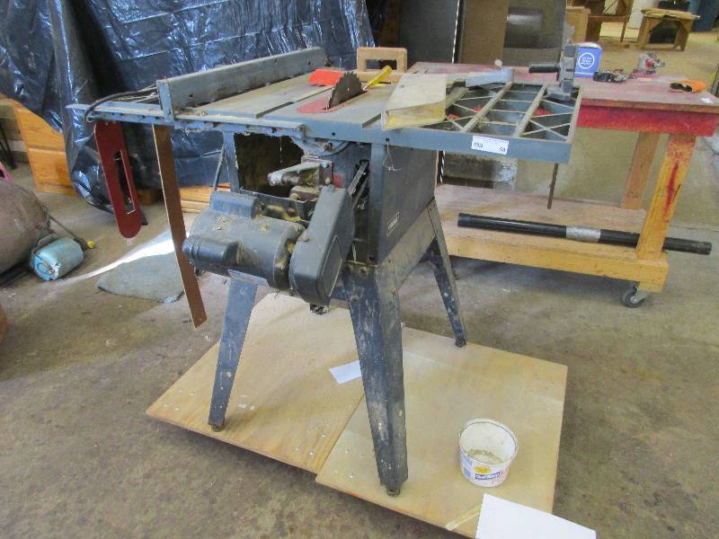 Craftsman table saw | Cabinet Shop Auction | K-BID