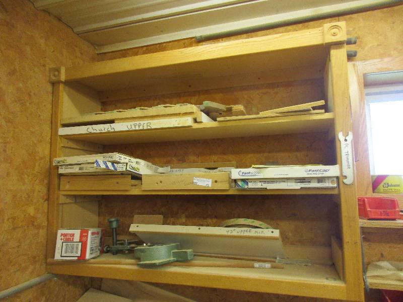 Shelf contents