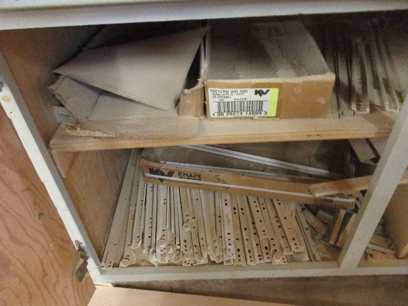 Cabinet contents