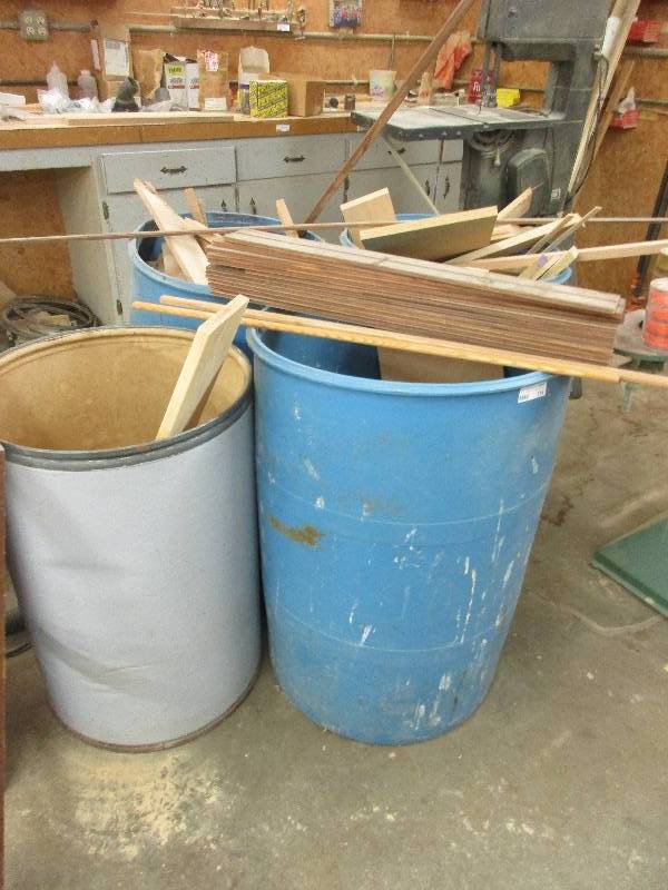 Garbage cans