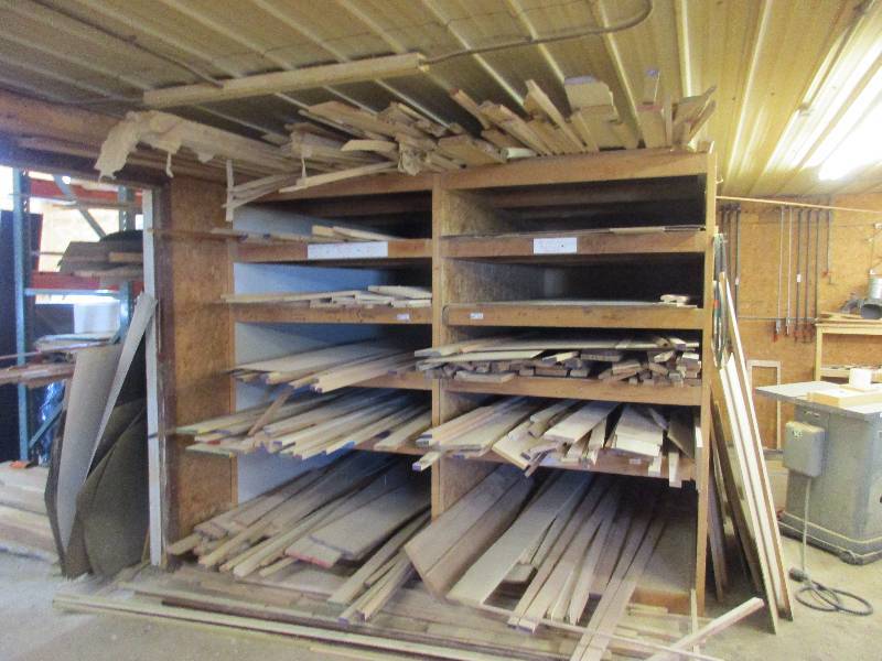 Hardwood pieces