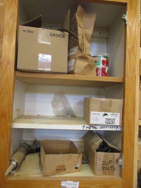 Shelf contents