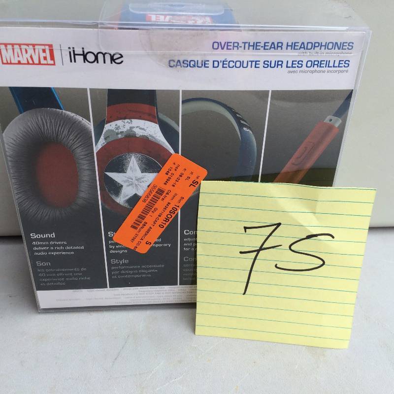 lot 75 image: Ihome Over The Ear Headphones