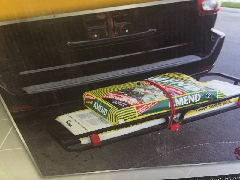 lot 37 image: MAXXHAUL Hitch Mount Cargo Carrier New in original box