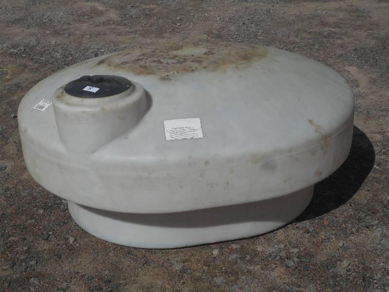 lot 5 image: 210-Gallon Poly Tank, Screw-Cap, Wa...