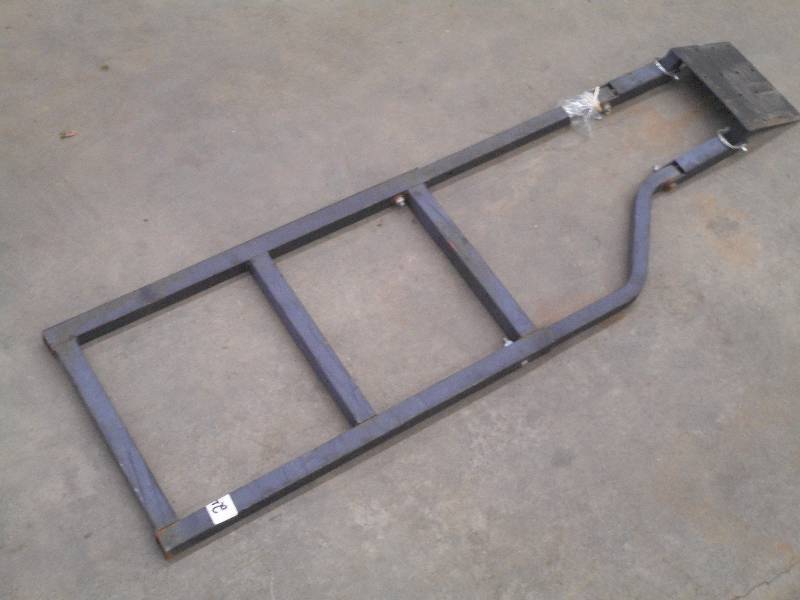 lot 24 image: 3-Step Steel Flip-Up TruckTailgate...