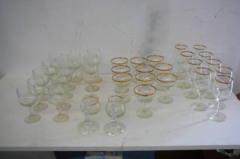 wine glasses