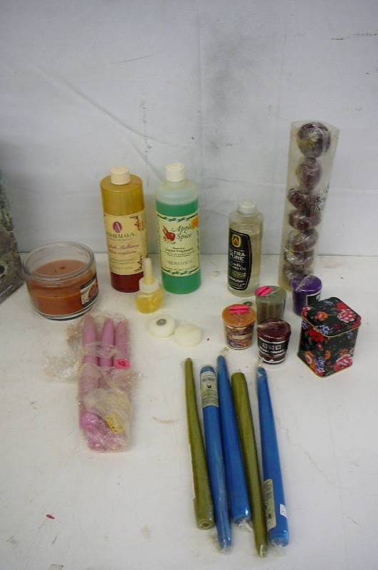 lot of candles