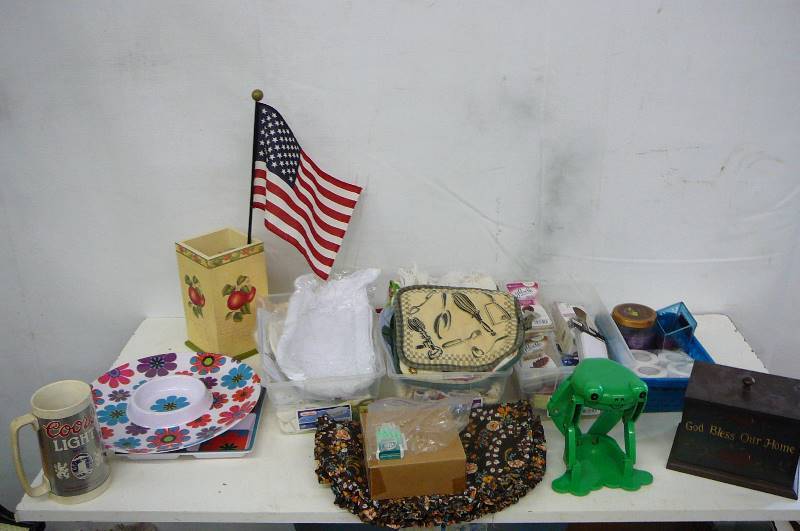 lot of home items