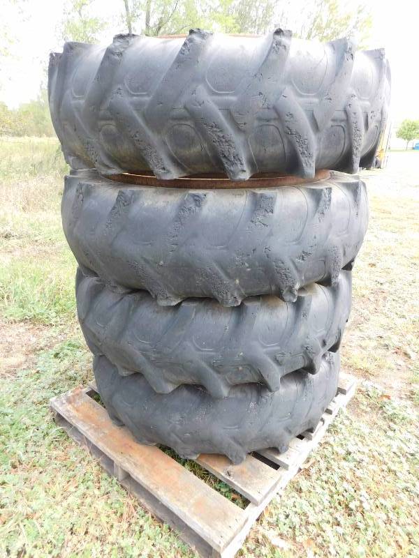 lot 16 image: Foam Filled Low Profile Tires on Ingersoll Rand Rims #3