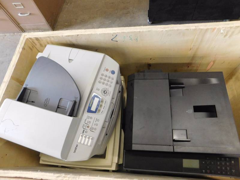 lot 56 image: Misc Lot of PrinterCopierFax Machines
