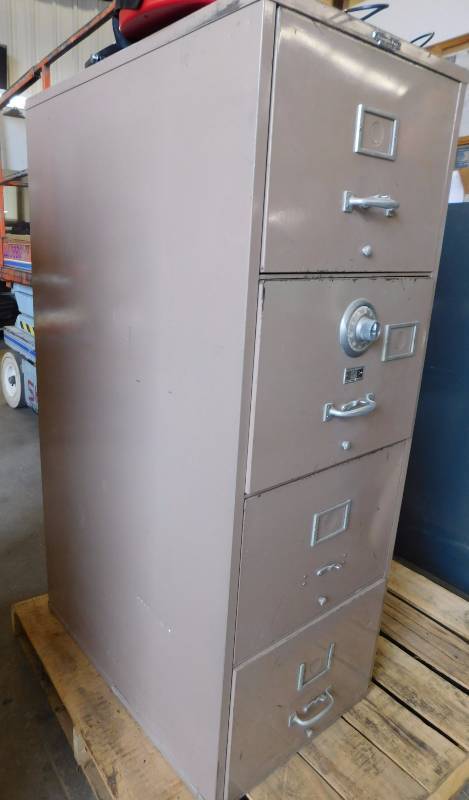 lot 66 image: Fireproof Filing Cabinet