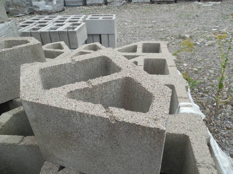 pallet of concrete blocks pallet of concrete blocks