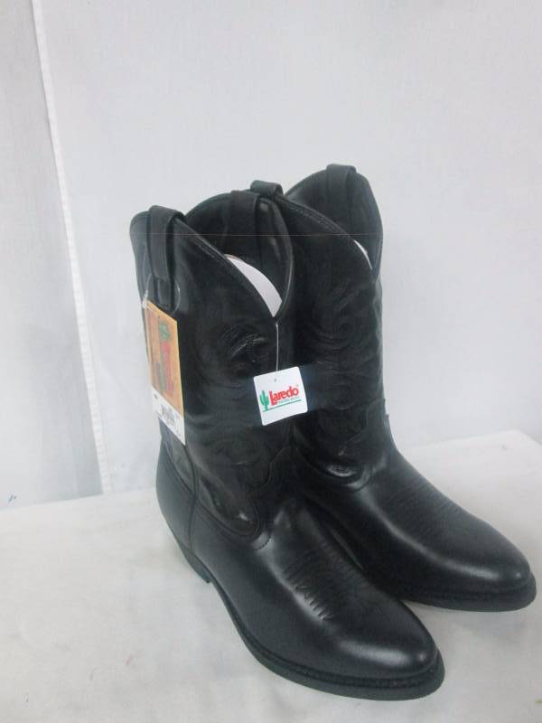 Laredo Mens Trucker Cowboy Boot - Wide