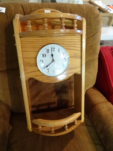 Clock with Shelves