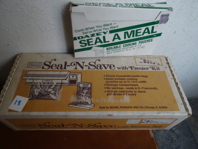 lot 18 image: Seal & Save -More