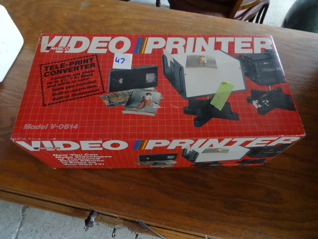 lot 47 image: Video Printer