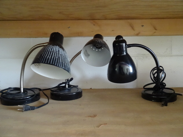 lot 68 image: Desk Lamps