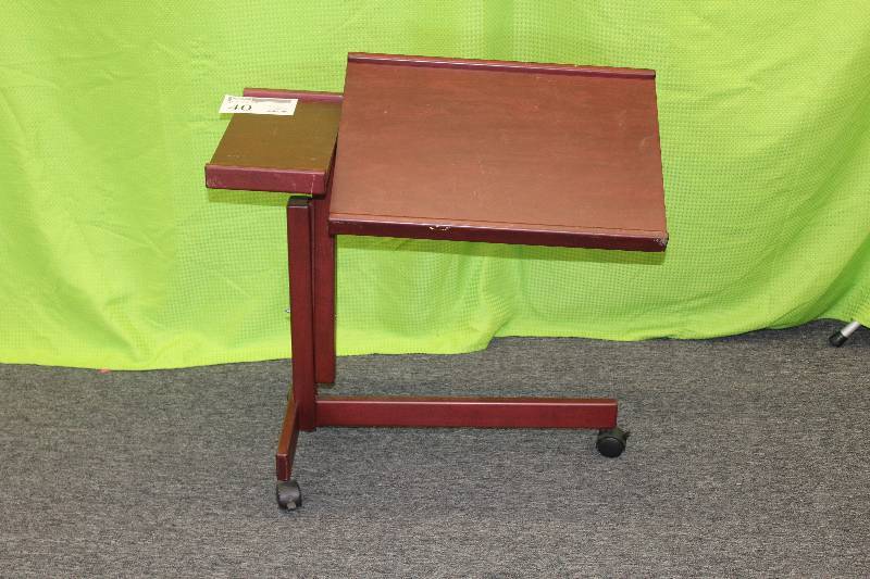 Bedsidechair side rolling study table