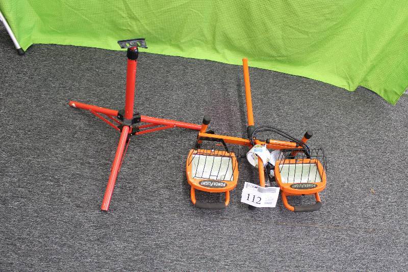 Halogen work lights