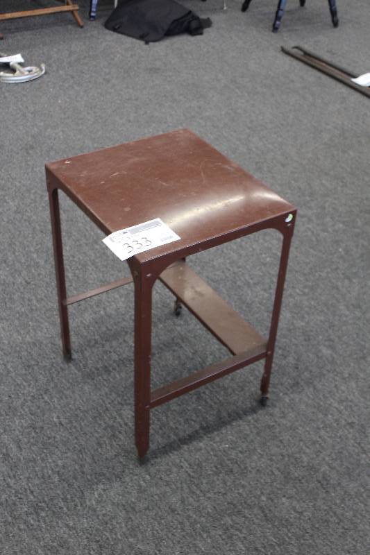 Vintage portable typing table
