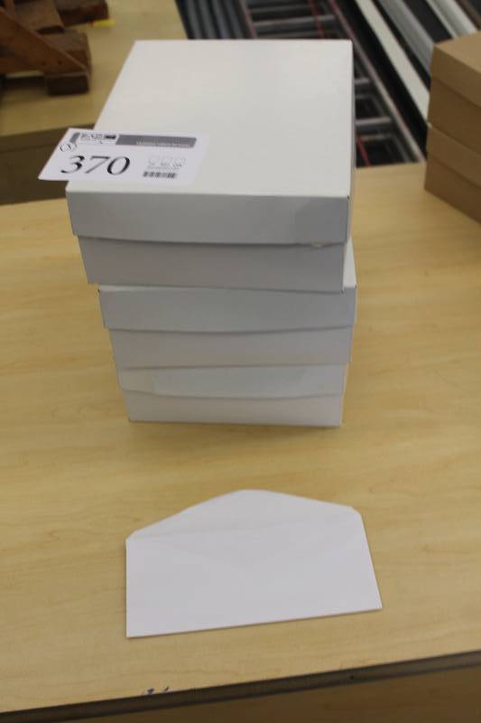 3 boxes of 500 business envelopes standard business size