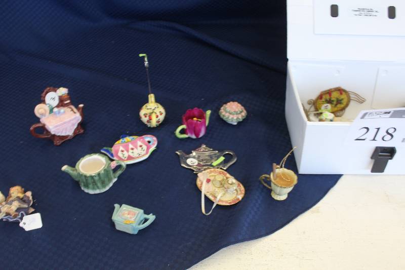Collectable miniatures ceramic, resin, and more