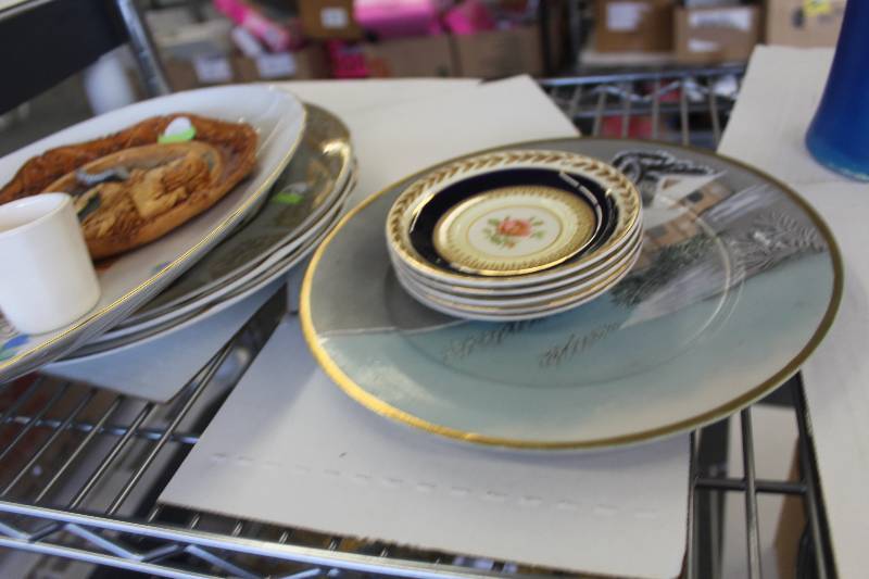 Misc. serving plates and more