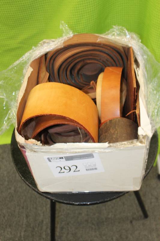 Leather pieces for craft or tooling