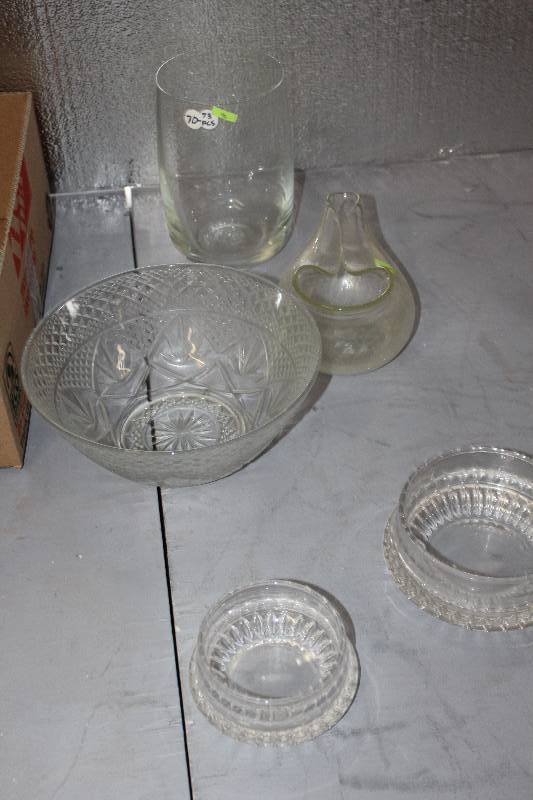 Crystal flower vase