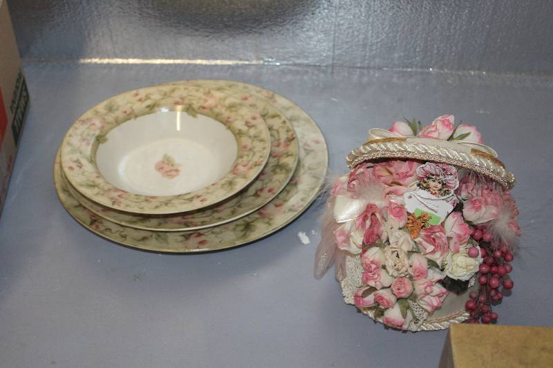 Cherry Bloom serving pieces