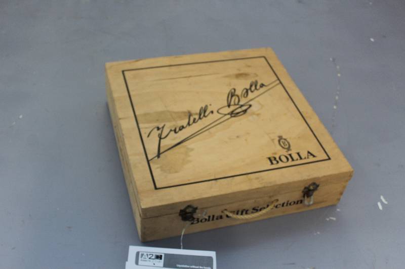Vintage wooden wine box