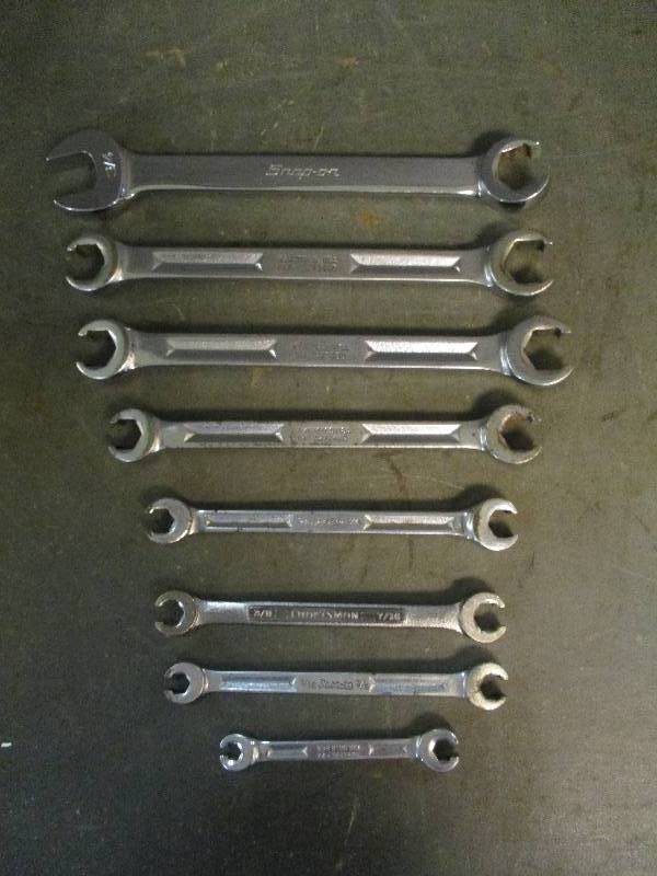 lot 6 image: Open End Line Wrenches