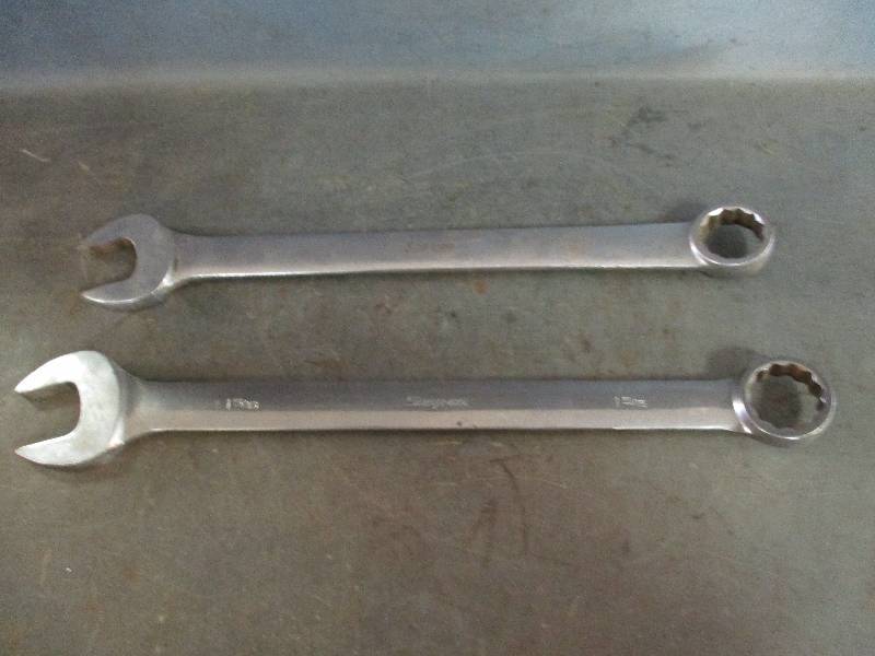 lot 76 image: Snap-On Combination Wrenches