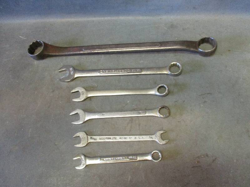 lot 144 image: Opened, Boxed & Combination Wrenches