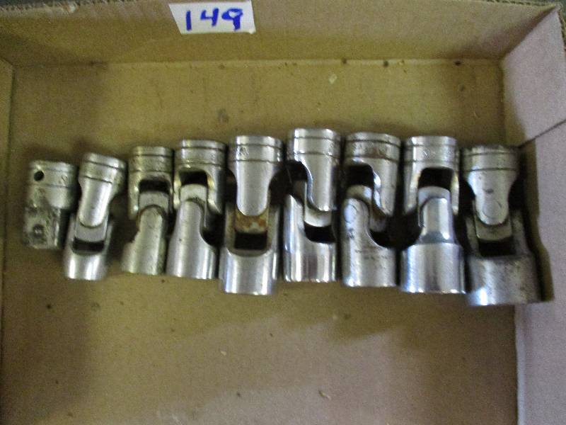 lot 149 image: Snap-On Swivel Sockets