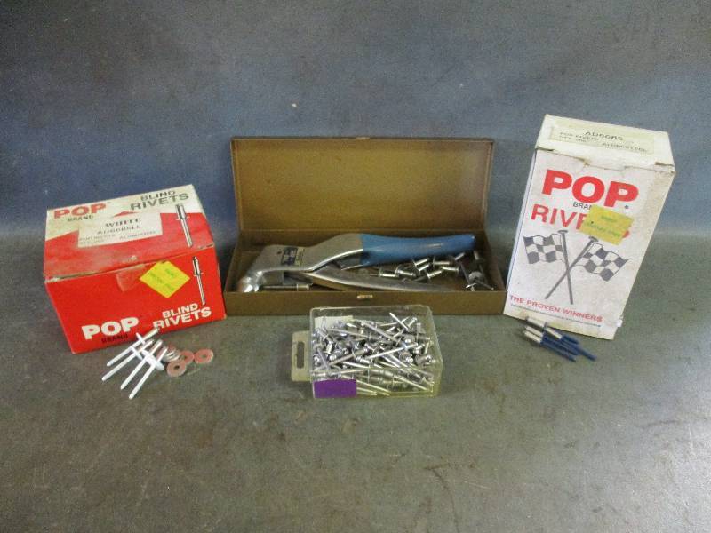 lot 151 image: Rivet Gun & Rivets