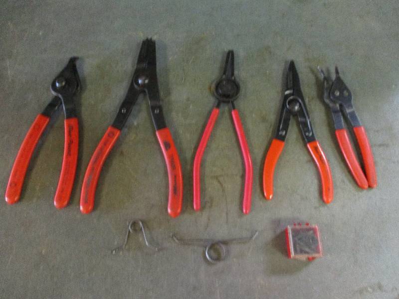 lot 154 image: Internal & External Snap Ring Pliers