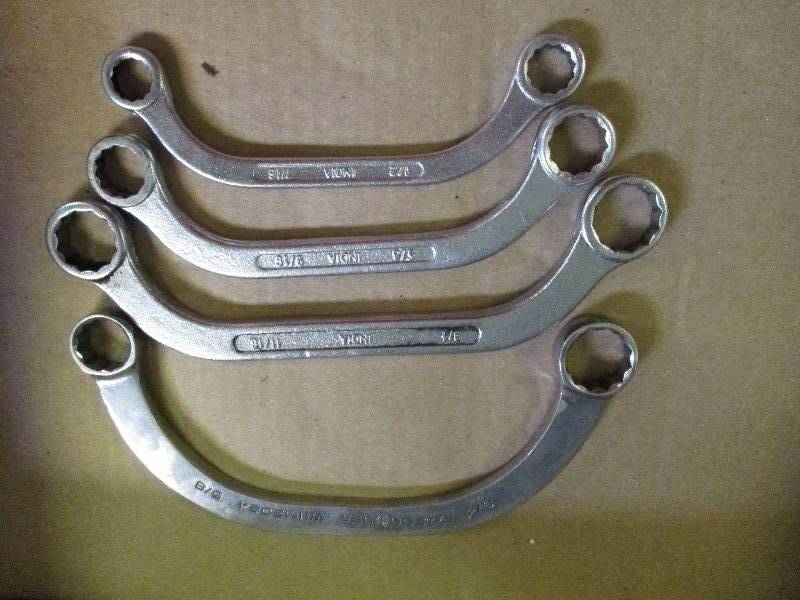 lot 167 image: Half Moon Wrenches
