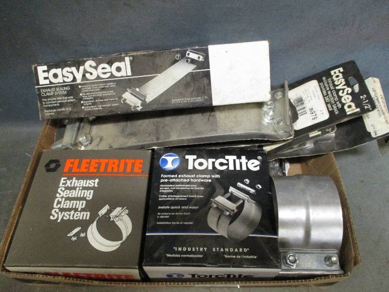 lot 181 image: Exhaust Clamps