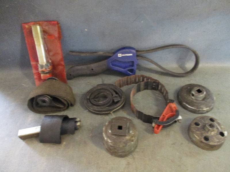 lot 199 image: Strap Wrench and More