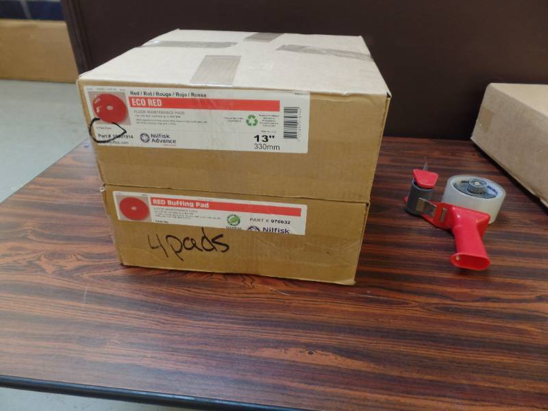 Eco Red Floor Maintenance Pads