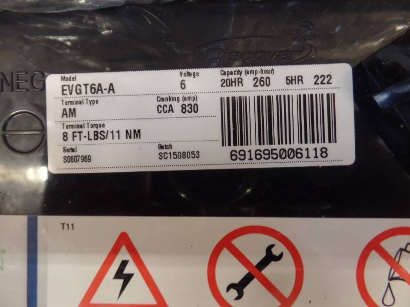 6 Volt Battery NEW