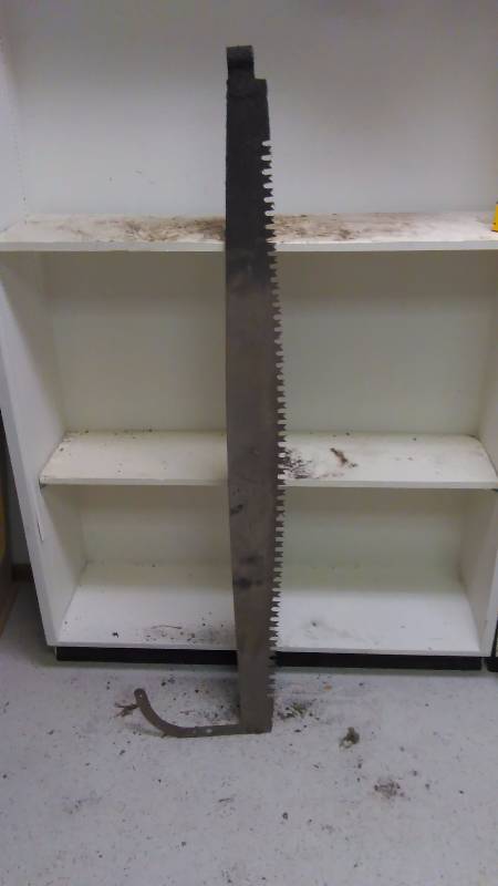 Vintage 2-man saw