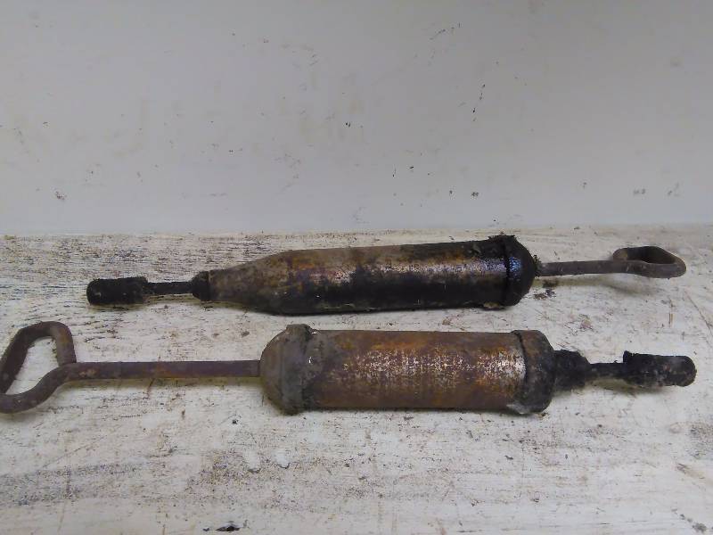 Grease guns, vintage, hand operated