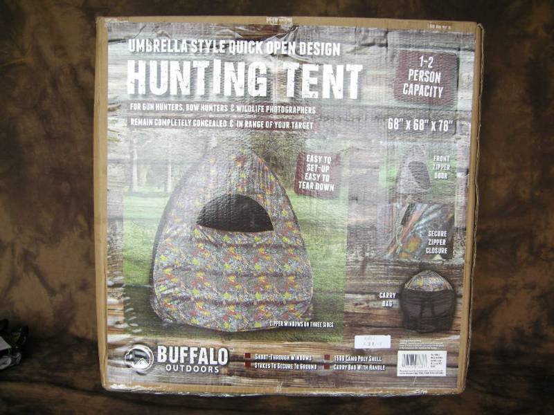 lot 77 image: Hunting Tent