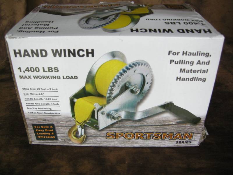 lot 80 image: Sportsman Hand Winch