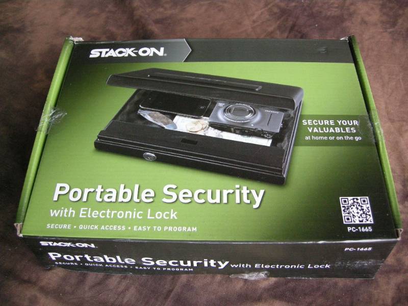 lot 41 image: Portable Security Case with Electronic Lock