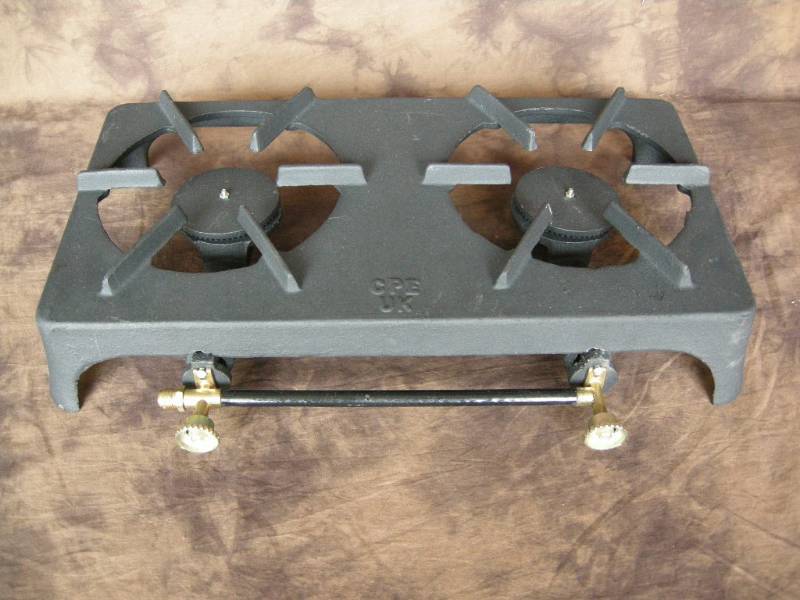lot 43 image: Cast Iron Gas Burner
