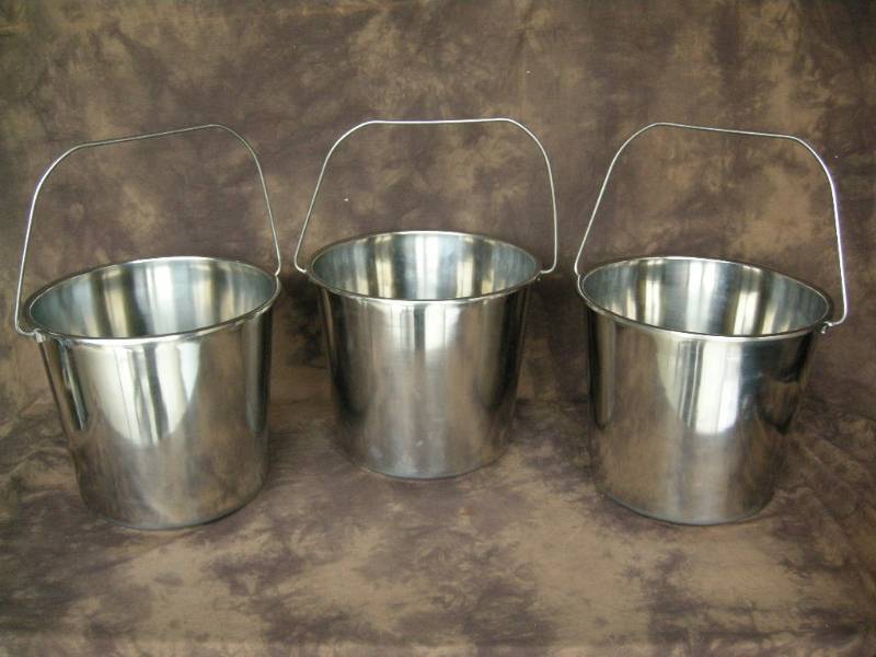 lot 44 image: Stainless Steel Cooking Pots